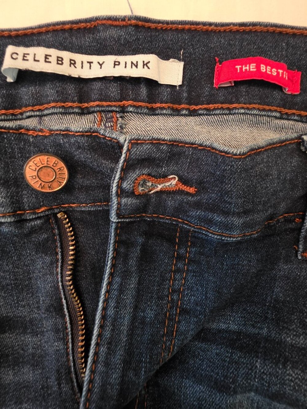 Celebrity Pink "The Bestie" Women's Denim Jeans, Size 11/30 - Picture 7 of 8